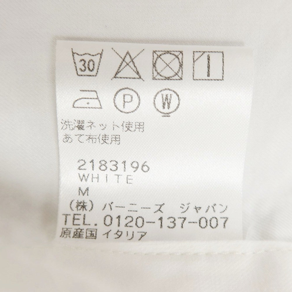 [Used] Finamore Broad Cotton Horizontal Collar Shirt White [M] [Condition Rank A] [Men&