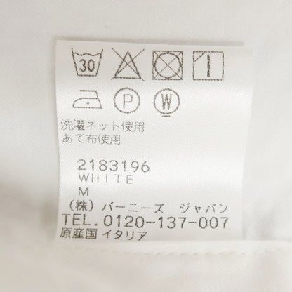 [Used] Finamore Broad Cotton Horizontal Collar Shirt White [M] [Condition Rank A] [Men&