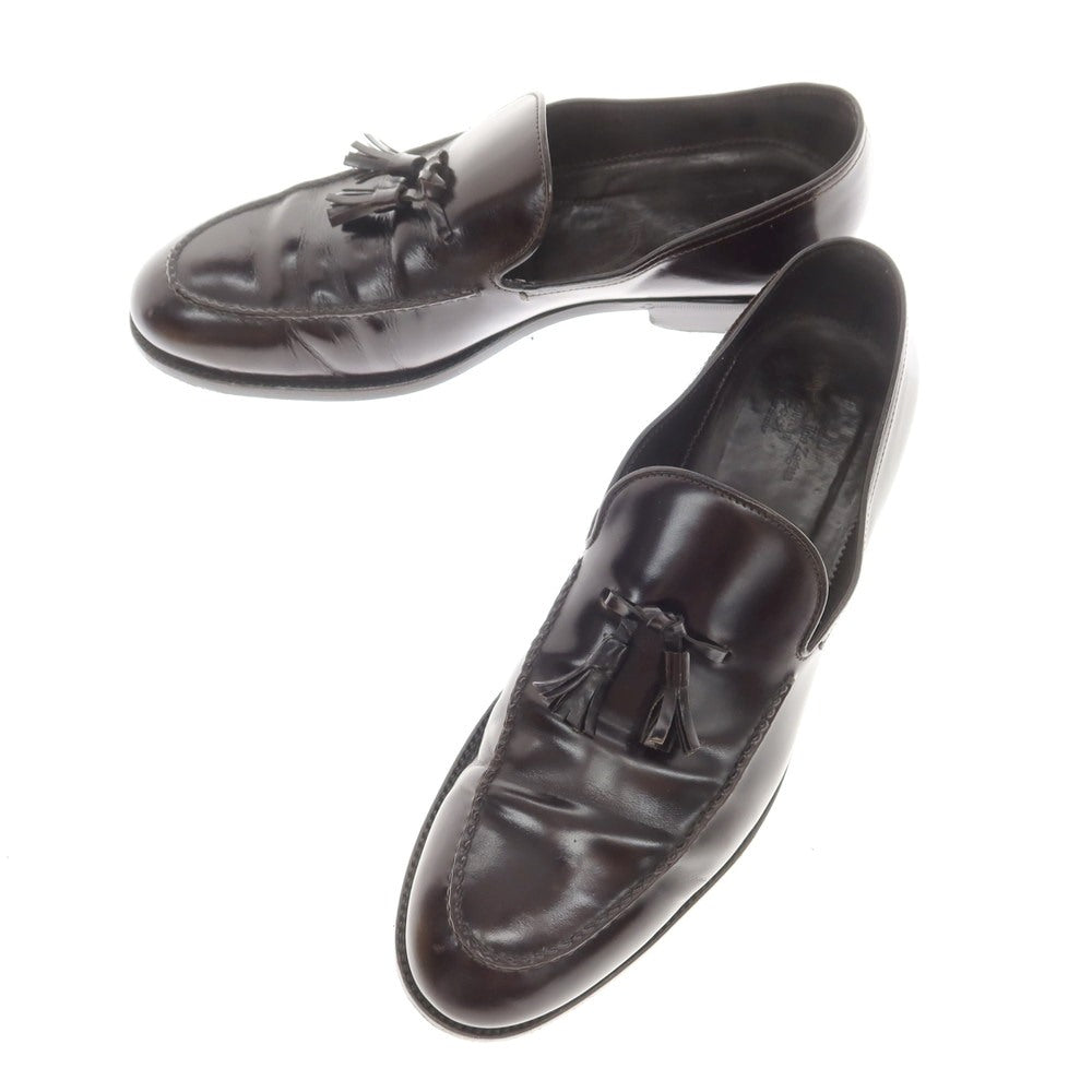 [Used] Ermenegildo Zegna Couture Tassel Loafers Dark Brown [7EEE] [Condition Rank C] [Men&