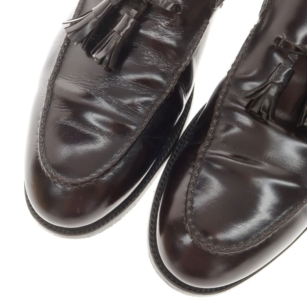 [Used] Ermenegildo Zegna Couture Tassel Loafers Dark Brown [7EEE] [Condition Rank C] [Men&