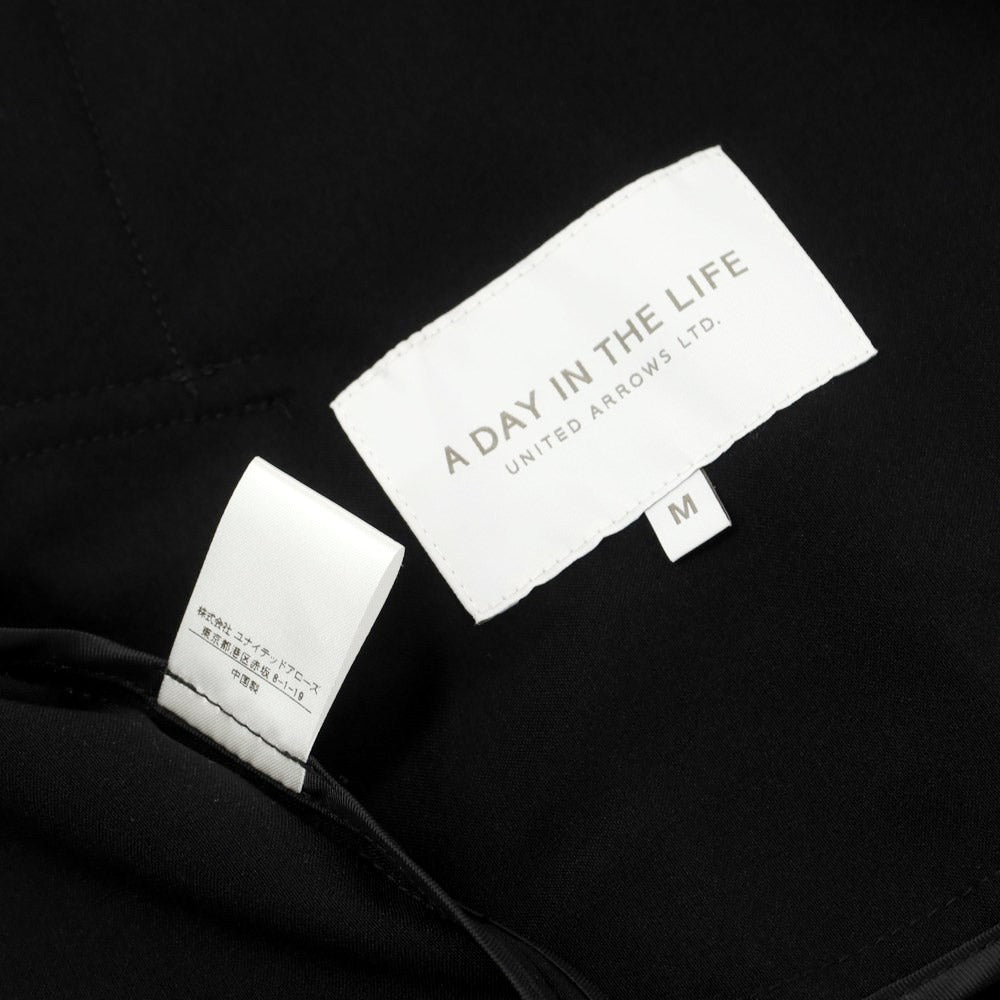 [Used] A Day in the Life United Arrows a day in the life united arrows polyester chesterfield coat black [M] [Condition rank A] [Men&