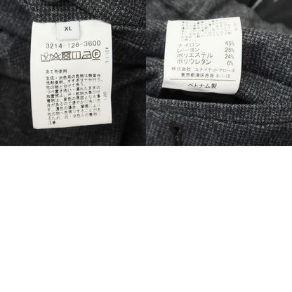 [Used] Green Label Relaxing stretch nylon rayon casual slacks pants, dark grey [Size XL] [GRY] [S/S] [Condition Rank A] [Men&