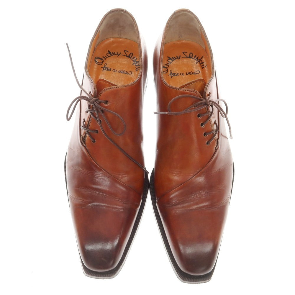 [Used] Santoni Side Lace Dress Shoes Orange Brown [5] [Condition Rank B] ​​[Men&