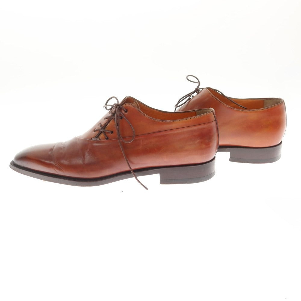 [Used] Santoni Side Lace Dress Shoes Orange Brown [5] [Condition Rank B] ​​[Men&