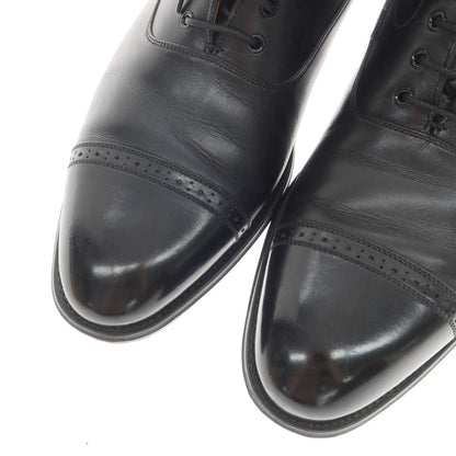 [Used] Otsuka OTSUKA Punched Cap Toe Lace-up Boots Black [25.5] [Condition Rank B] ​​[Men&