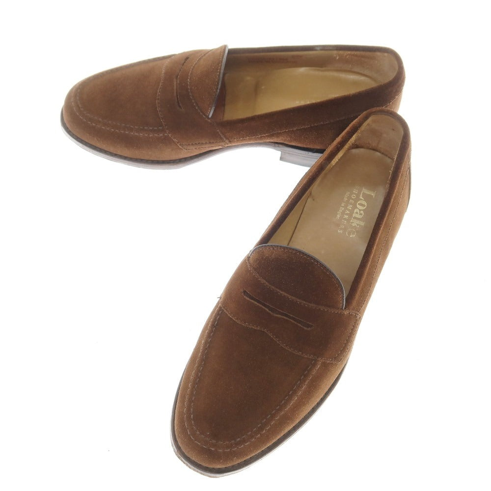 【中古】ローク Loake スエード コインローファー ブラウン【 5 1/2F 】【 状態ランクB 】【 メンズ 】
[APD]