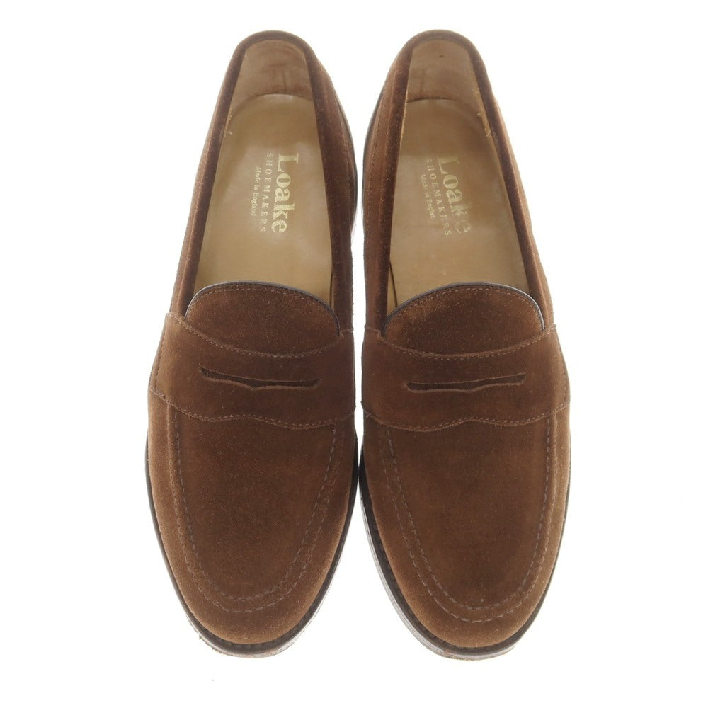 [Used] Loake Suede Coin Loafers Brown [5 1/2F] [Condition Rank B] ​​[Men&