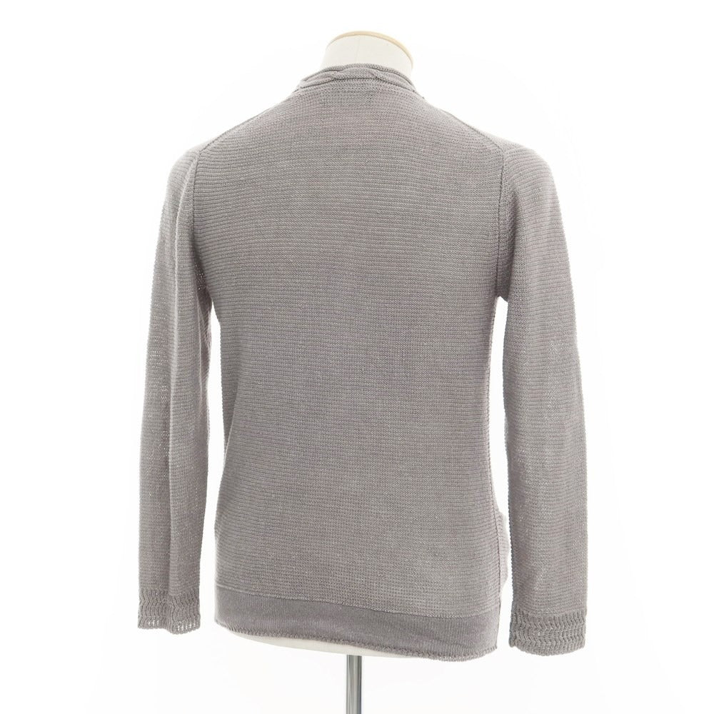 [Used] Barneys New York BARNEYS NEWYORK Linen Cotton Cardigan Gray [Size 1] [GRY] [S/S] [Condition Rank C] [Men&