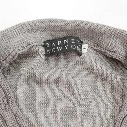 [Used] Barneys New York BARNEYS NEWYORK Linen Cotton Cardigan Gray [Size 1] [GRY] [S/S] [Condition Rank C] [Men&