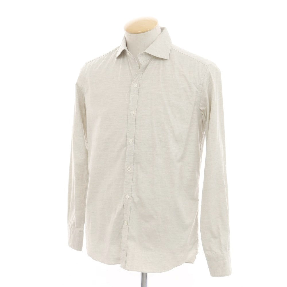 [Used] Italstyle ITAL STYLE Wide Collar Shirt Light Gray [S] [Condition Rank B] ​​[Men&