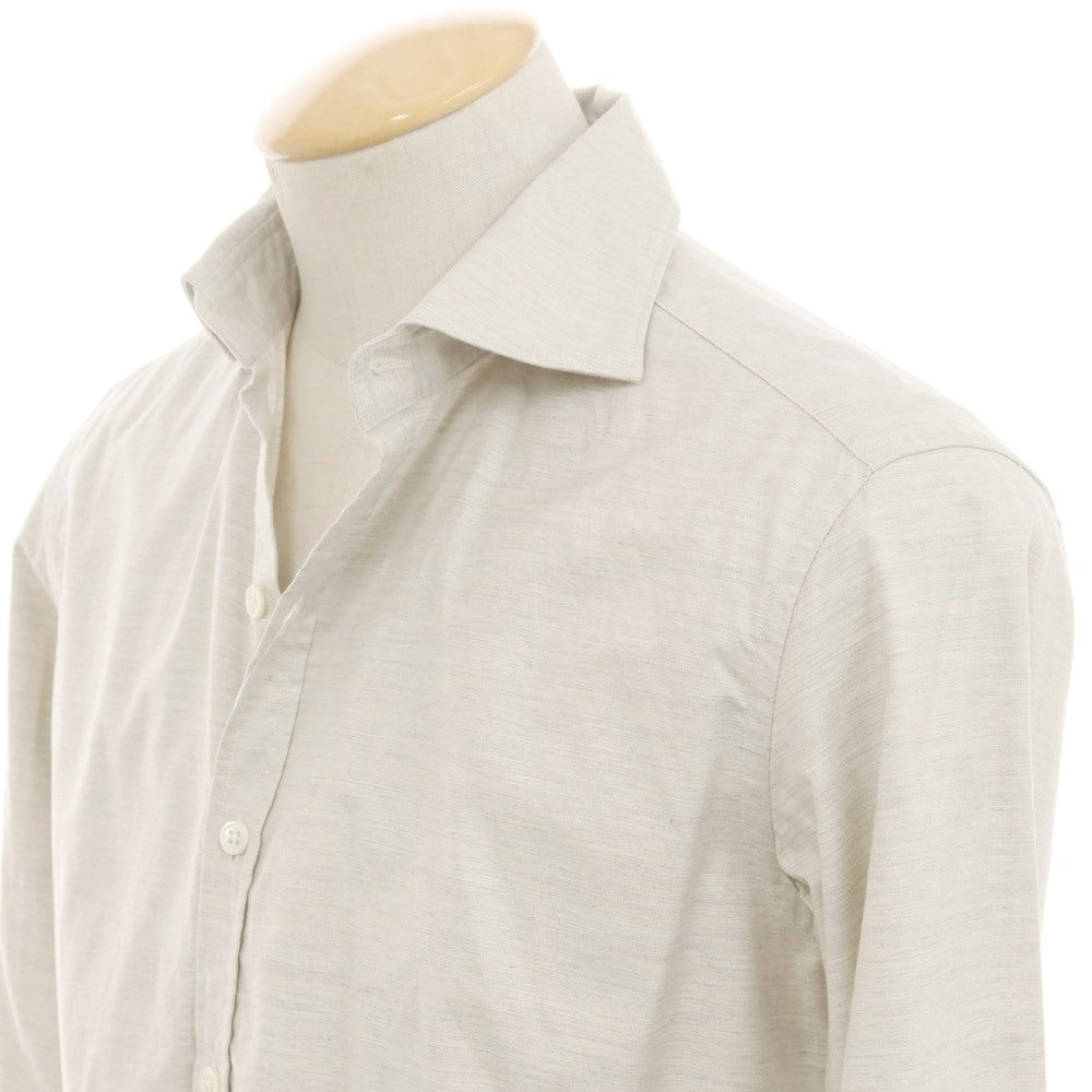 [Used] Italstyle ITAL STYLE Wide Collar Shirt Light Gray [S] [Condition Rank B] ​​[Men&