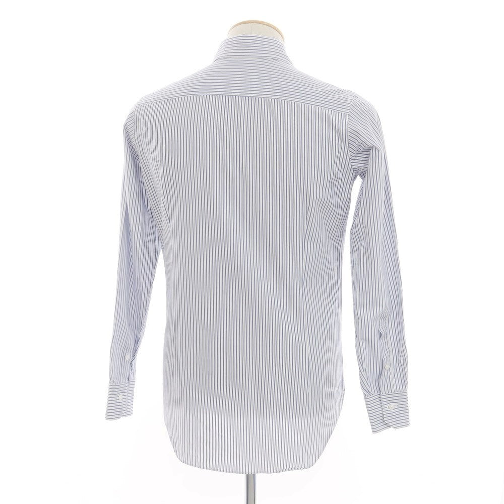 [Used] Brilla per il gusto Striped tab collar dress shirt White x Blue [37] [Condition Rank B] ​​[Men&