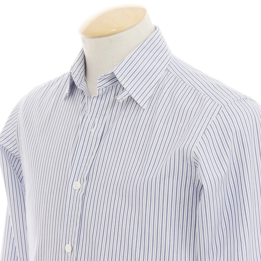 [Used] Brilla per il gusto Striped tab collar dress shirt White x Blue [37] [Condition Rank B] ​​[Men&