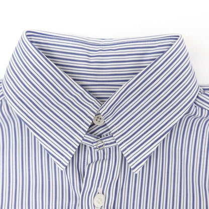 [Used] Brilla per il gusto Striped tab collar dress shirt White x Blue [37] [Condition Rank B] ​​[Men&