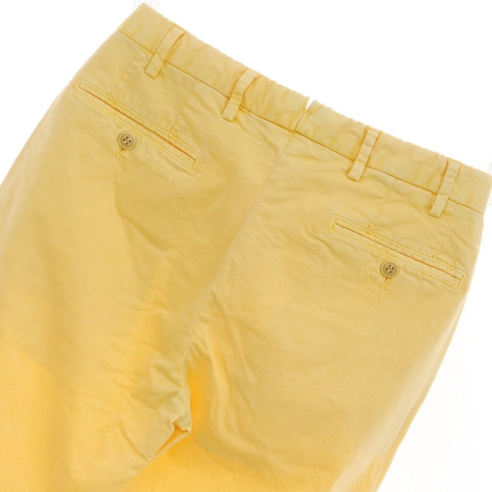 [Used] GERMANO Cotton Twill Casual Slacks Pants Yellow [Size 44] [YEL] [S/S] [Condition Rank C] [Men&