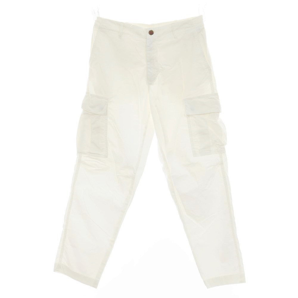 [Used] BERWICH Ripstop Cotton Cargo Pants White [42] [Condition Rank C] [Men&