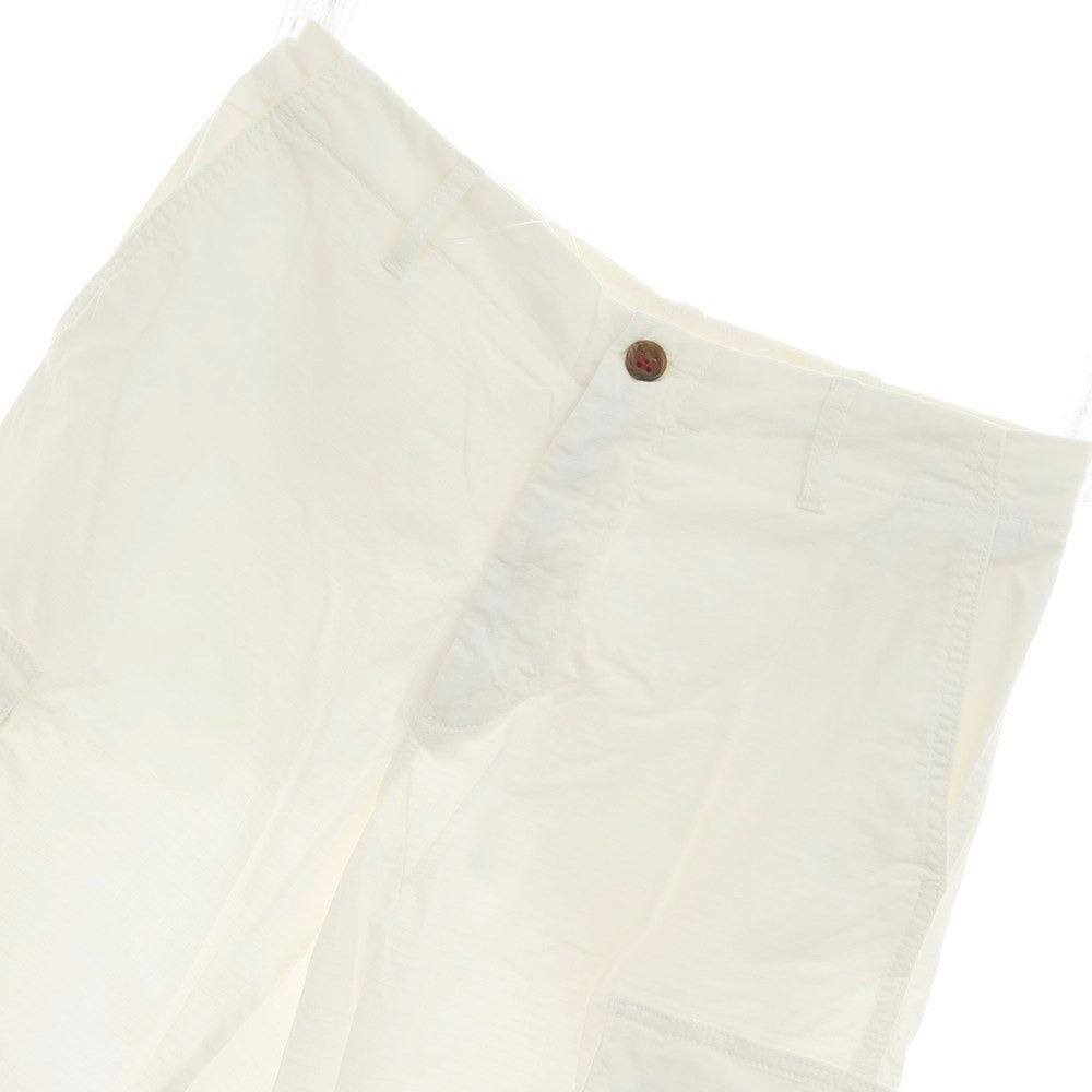 [Used] BERWICH Ripstop Cotton Cargo Pants White [42] [Condition Rank C] [Men&