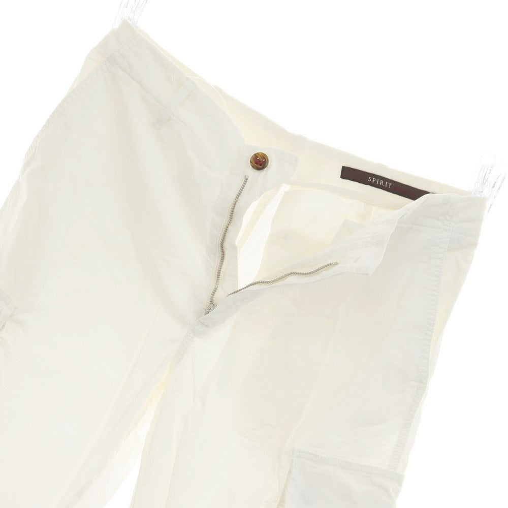 [Used] BERWICH Ripstop Cotton Cargo Pants White [42] [Condition Rank C] [Men&