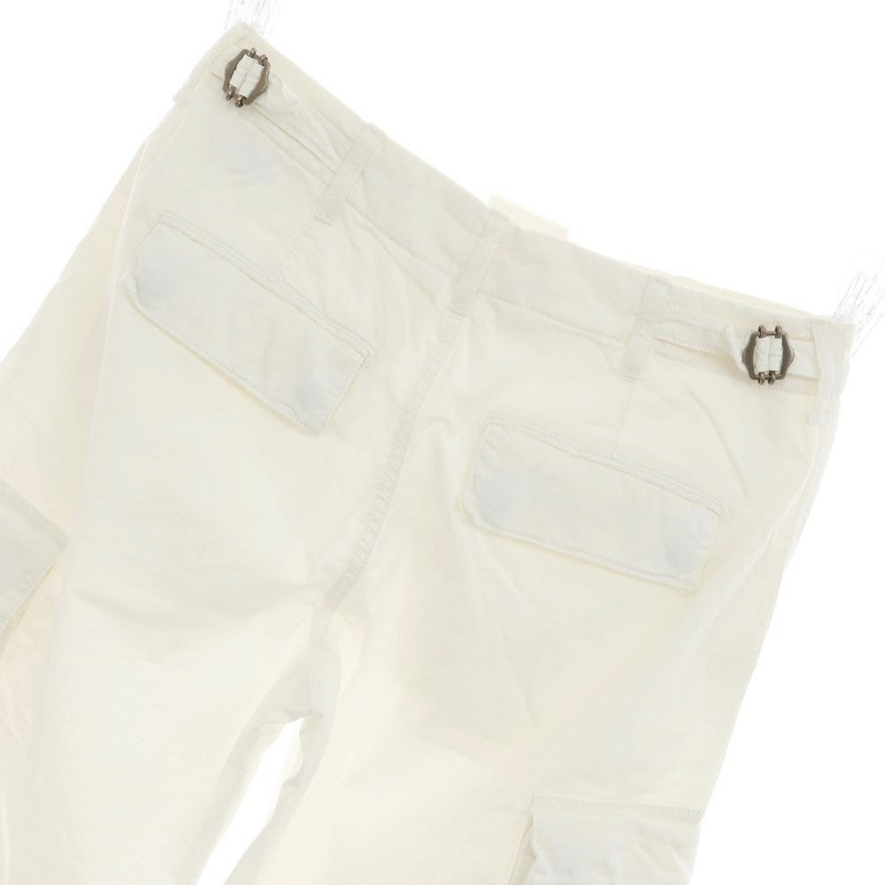 [Used] BERWICH Ripstop Cotton Cargo Pants White [42] [Condition Rank C] [Men&