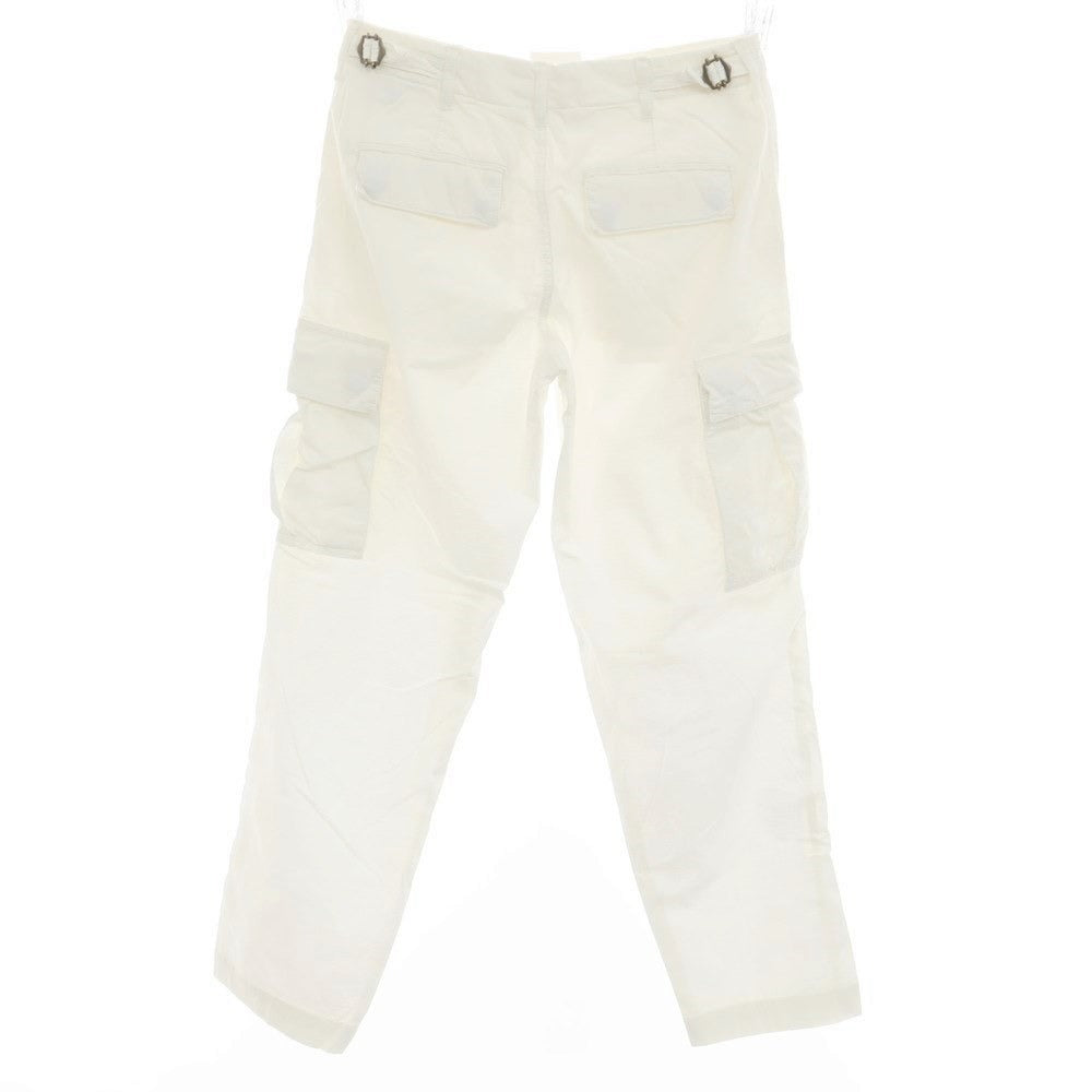 [Used] BERWICH Ripstop Cotton Cargo Pants White [42] [Condition Rank C] [Men&