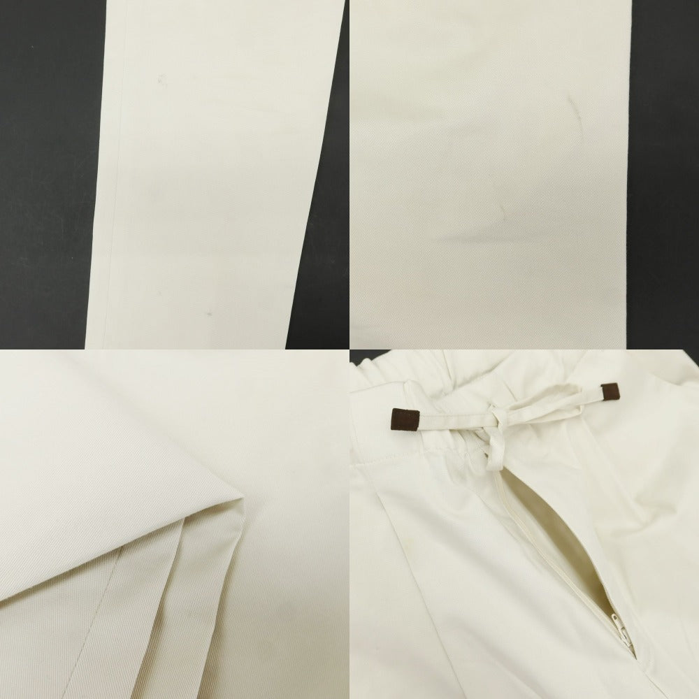 [Used] NUMBER M Cotton Twill Casual Slacks Pants Off White [Size 44] [WHT] [S/S] [Condition Rank C] [Men&