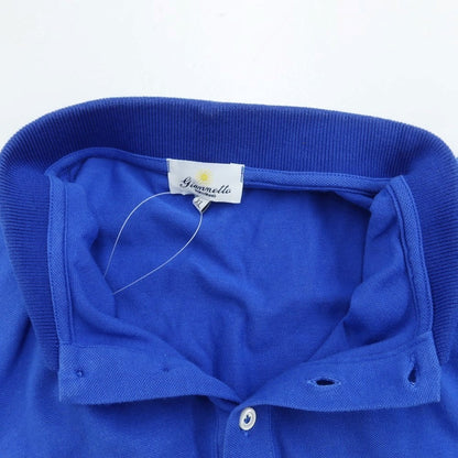 [Used] Giannetto cotton short-sleeve polo shirt, blue [Size XL] [BLU] [S/S] [Condition rank C] [Men&