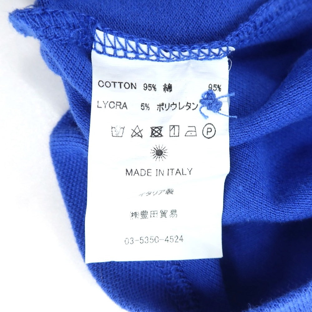 [Used] Giannetto cotton short-sleeve polo shirt, blue [Size XL] [BLU] [S/S] [Condition rank C] [Men&