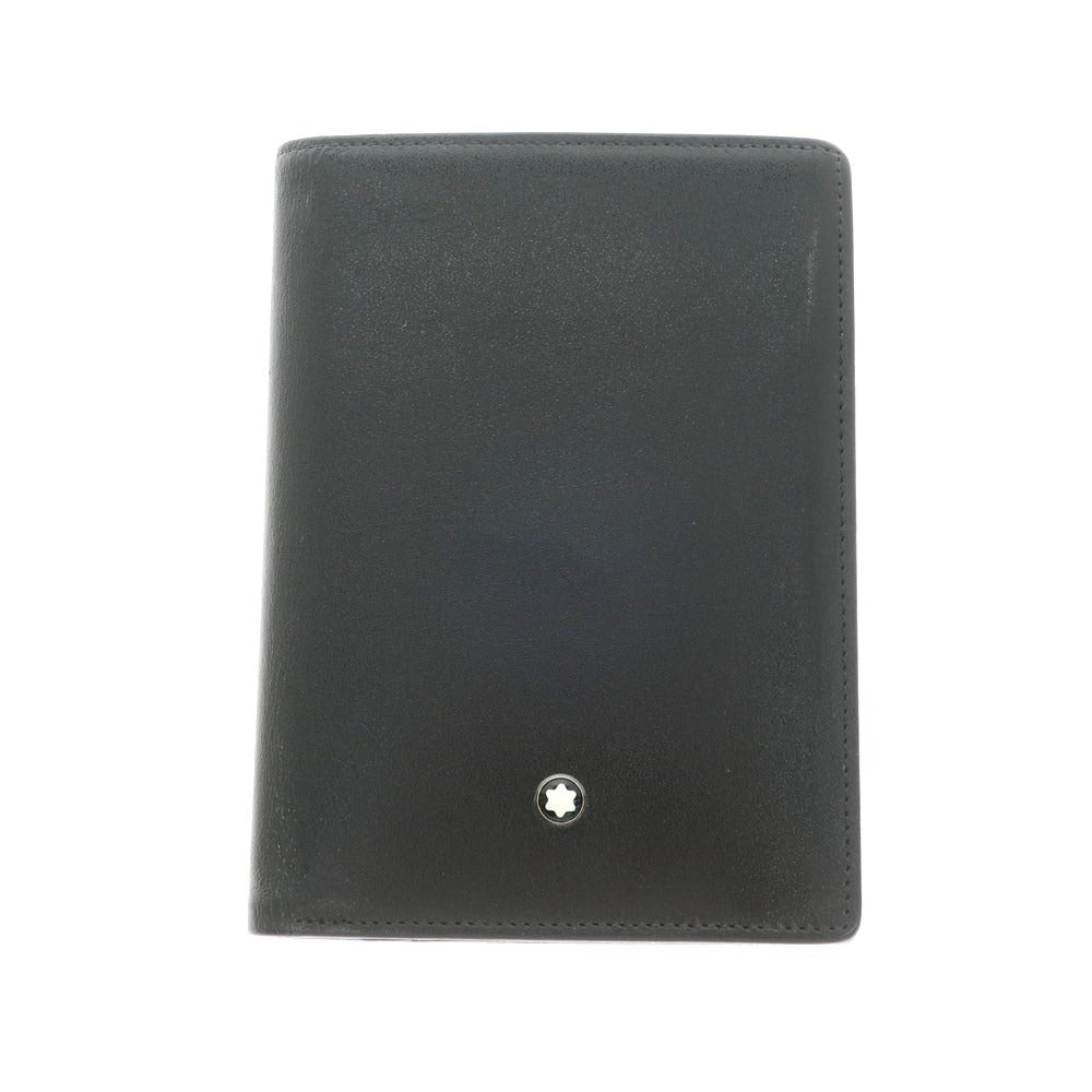 [Used] Montblanc MONTBLANC Leather Billfold Wallet Black [Condition Rank A] [Men&