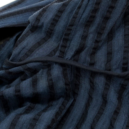 [Used] Giannetto cotton striped casual jacket, dark blue x black [46] [Condition rank C] [Men&