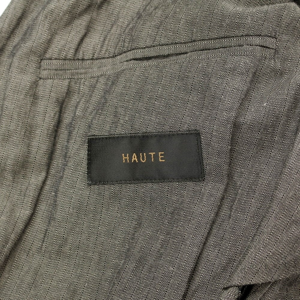 [Used] HAUTE Cotton Metal Casual Jacket Warm Gray [46] [Condition Rank C] [Men&