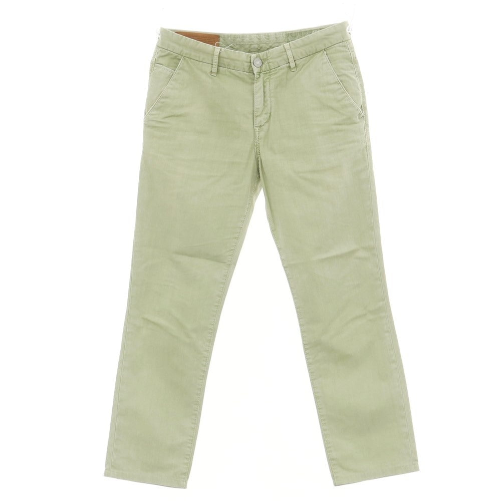 [Used] Care label Cotton 5-pocket pants, light green [Size 31] [GRN] [S/S] [Condition rank C] [Men&