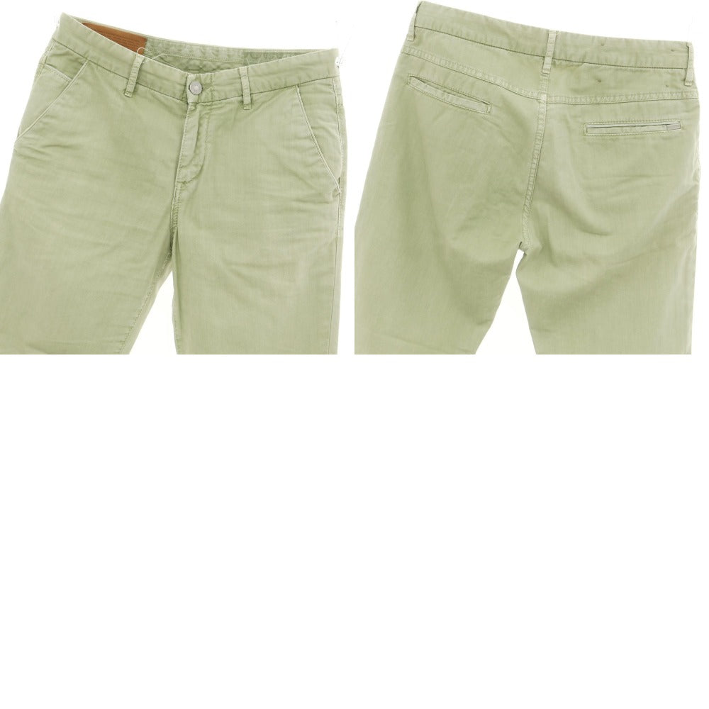 [Used] Care label Cotton 5-pocket pants, light green [Size 31] [GRN] [S/S] [Condition rank C] [Men&