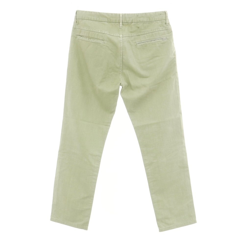 [Used] Care label Cotton 5-pocket pants, light green [Size 31] [GRN] [S/S] [Condition rank C] [Men&