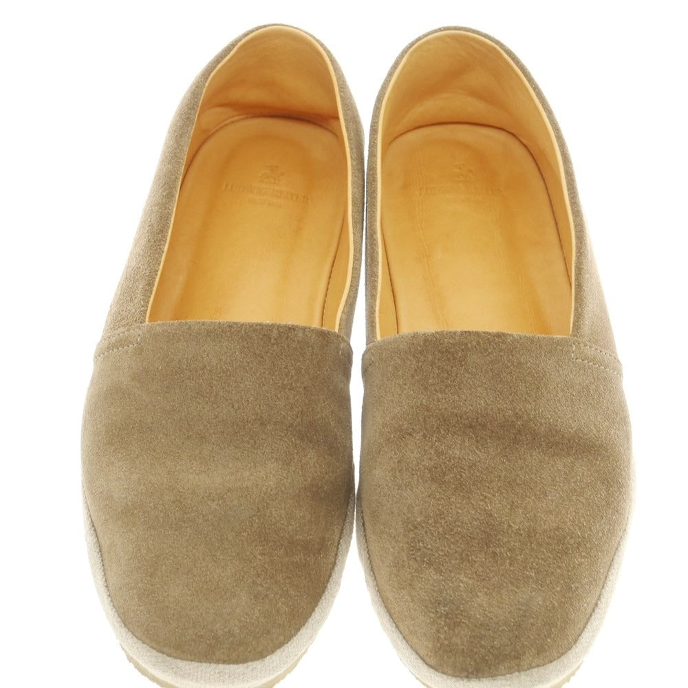 [Used] LUDWIG REITER Suede Espadrilles Slip-on Dark Beige [39] [Condition Rank C] [Men&