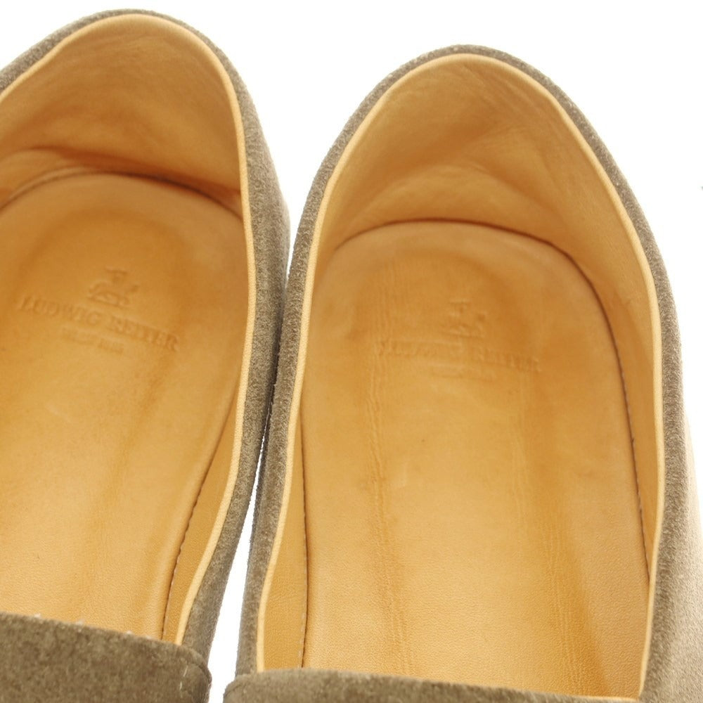 [Used] LUDWIG REITER Suede Espadrilles Slip-on Dark Beige [39] [Condition Rank C] [Men&