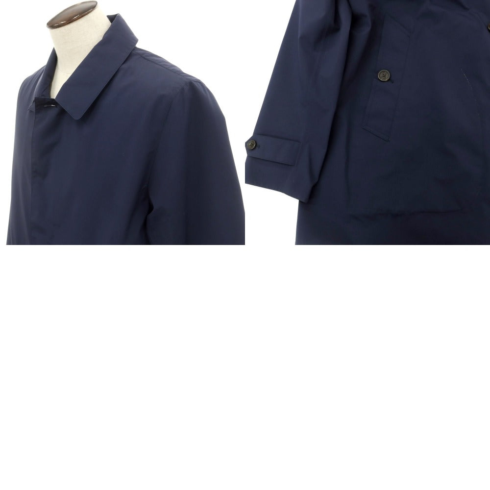 [New] Sealup Polyester Balmac Coat Navy [Size 52] [NVY] [S/S] [Condition Rank N] [Men&