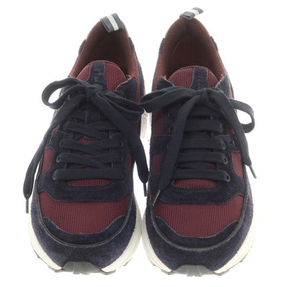 [Used] CAR SHOE Suede Mesh Sneakers Navy x Wine Red [7.5] [Condition Rank A] [Men&