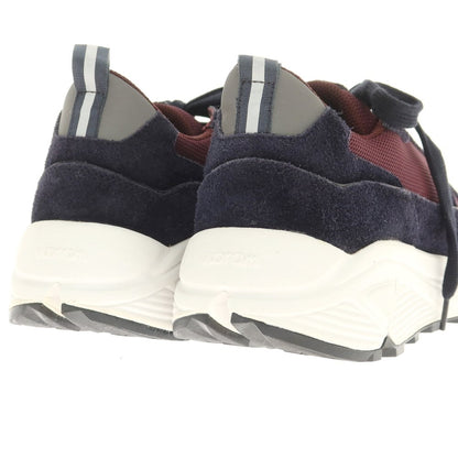 [Used] CAR SHOE Suede Mesh Sneakers Navy x Wine Red [7.5] [Condition Rank A] [Men&