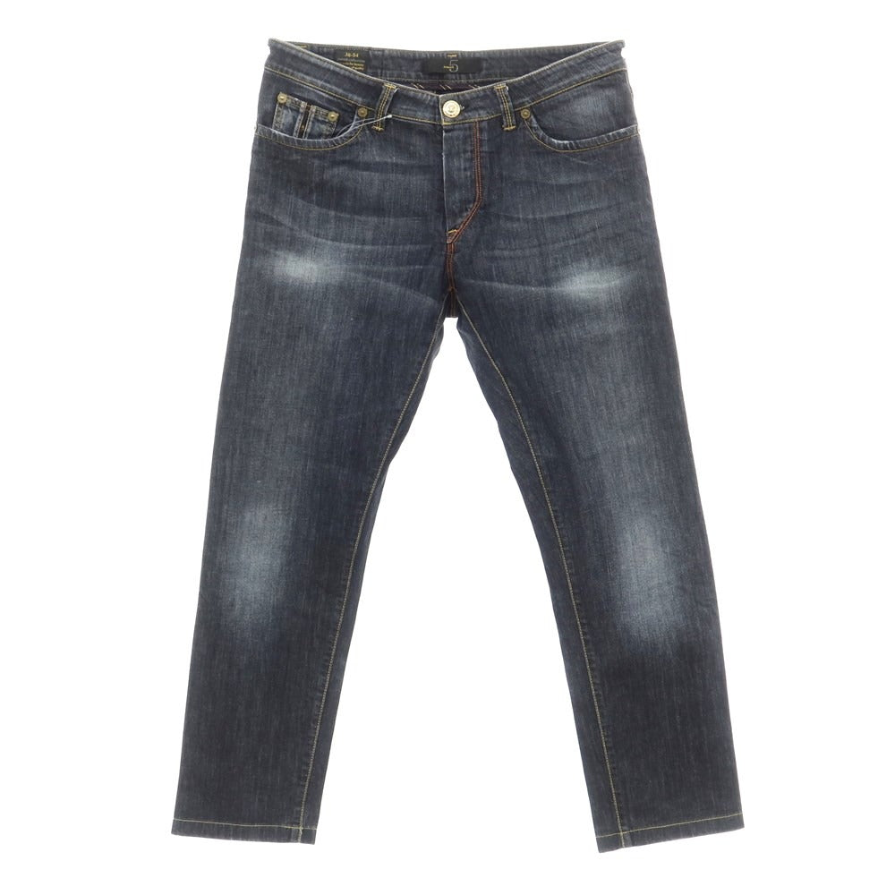 [Used] BARBA Jeans Denim Pants Black [Size 54] [BLK] [S/S/A/W] [Condition Rank B] ​​[Men&