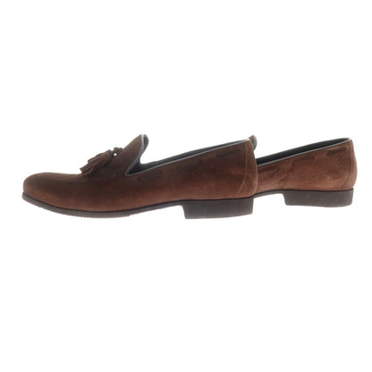 [Used] Ferrante FERRANTE Suede Tassel Loafers Dark Brown [6.5] [Condition Rank B] ​​[Men&