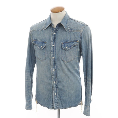 [Used] REMI RELIEF denim western shirt, blue [M] [Condition: C] [Men&