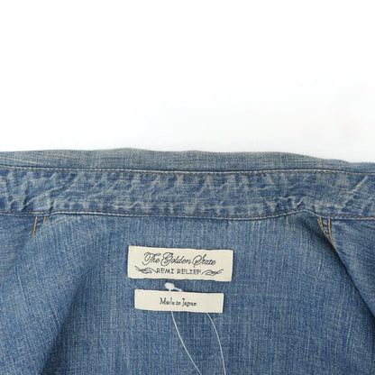 [Used] REMI RELIEF denim western shirt, blue [M] [Condition: C] [Men&