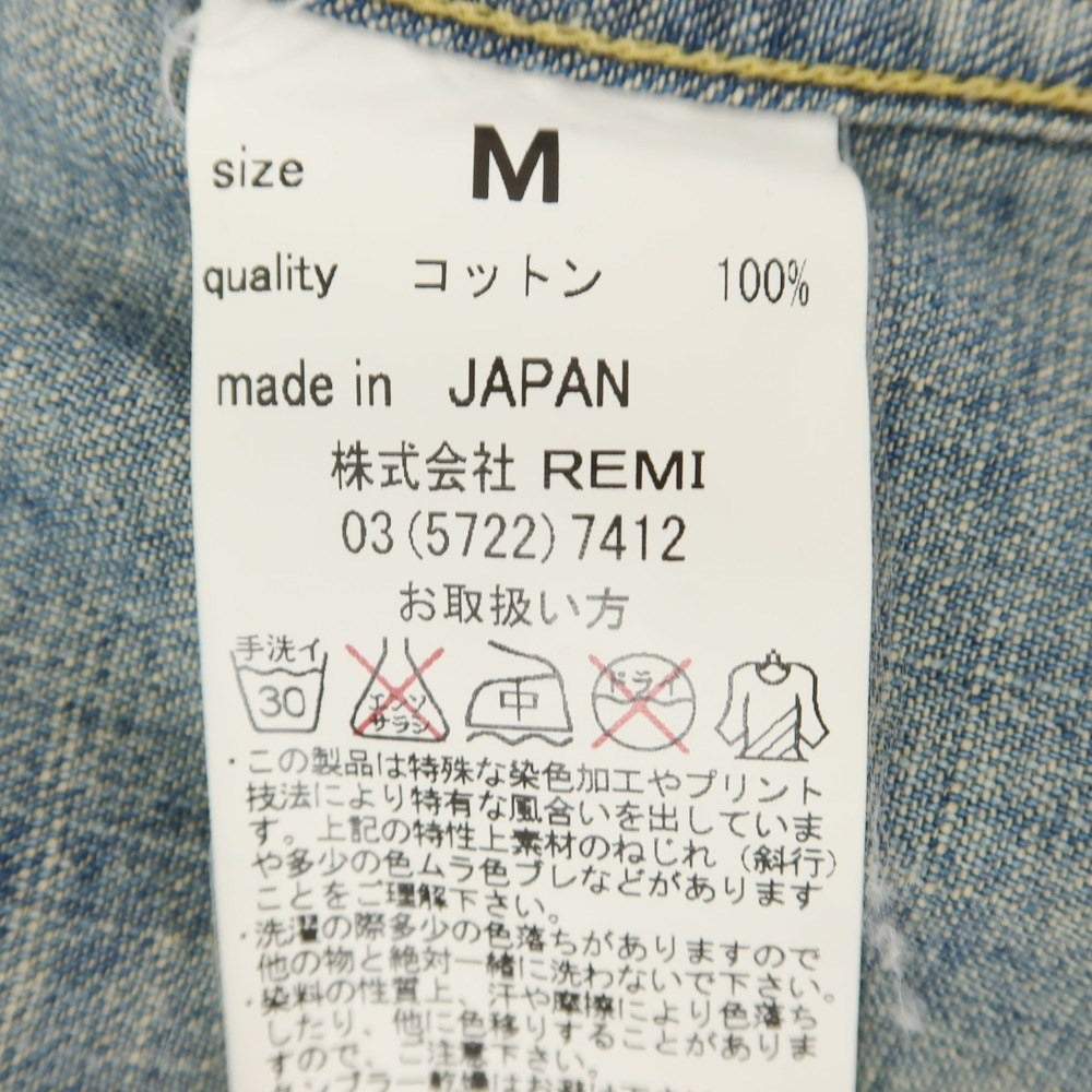 [Used] REMI RELIEF denim western shirt, blue [M] [Condition: C] [Men&