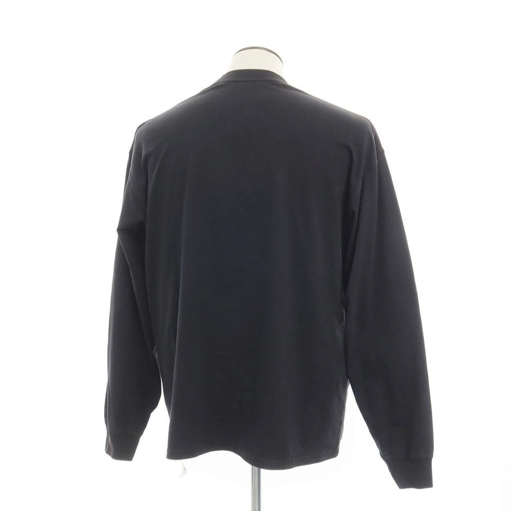 [Used] THE NORTH FACE Cotton Polyester Crew Neck Long Sleeve T-Shirt Black [Size XL] [BLK] [S/S/A/W] [Condition Rank C] [Men&