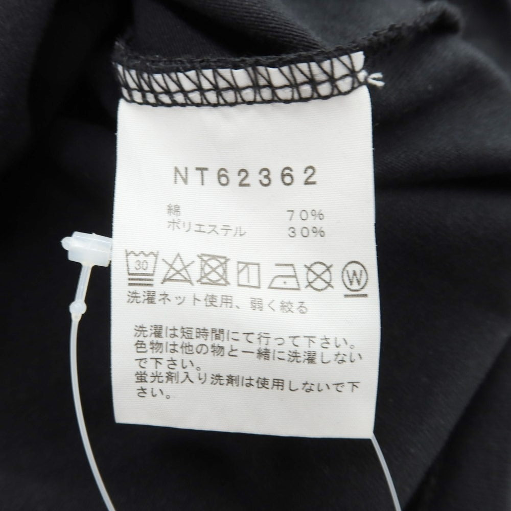 【中古】ザノースフェイス THE NORTH FACE コットンポリエステル クルーネック 長袖Ｔシャツ ブラック【サイズXL】【BLK】【S/S/A/W】【状態ランクC】【メンズ】【759374】