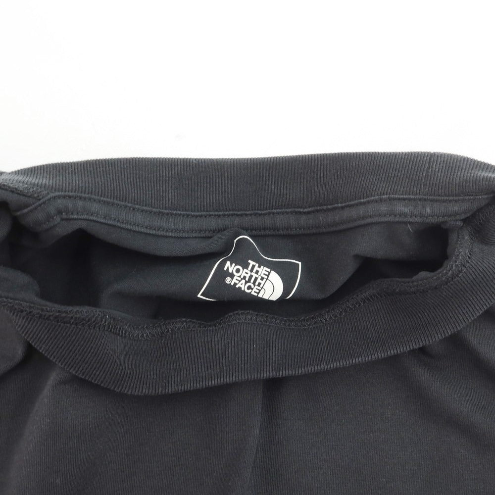 [Used] THE NORTH FACE Cotton Polyester Crew Neck Long Sleeve T-Shirt Black [Size XL] [BLK] [S/S/A/W] [Condition Rank C] [Men&