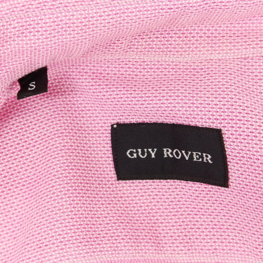 [Used] GUY ROVER Cotton Horizontal Collar Dress Shirt Pink [S] [Condition Rank B] ​​[Men&