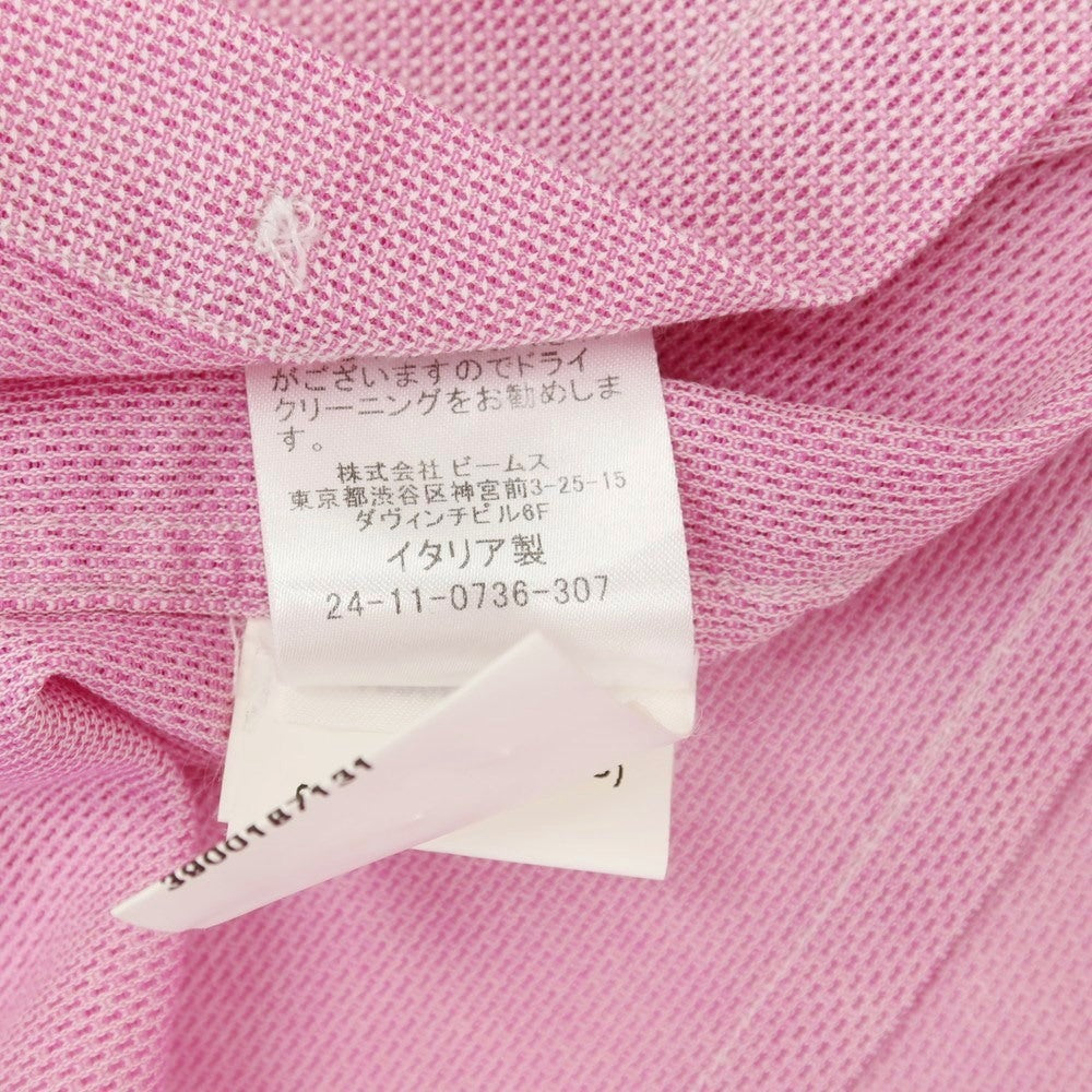 [Used] GUY ROVER Cotton Horizontal Collar Dress Shirt Pink [S] [Condition Rank B] ​​[Men&