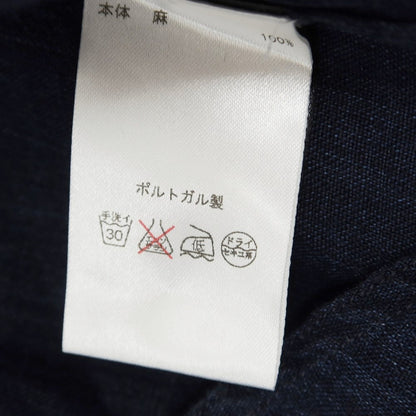 [Used] COMMUNE DE PARIS Linen Casual Shirt Navy [Size XS] [NVY] [S/S] [Condition Rank B] ​​[Men&