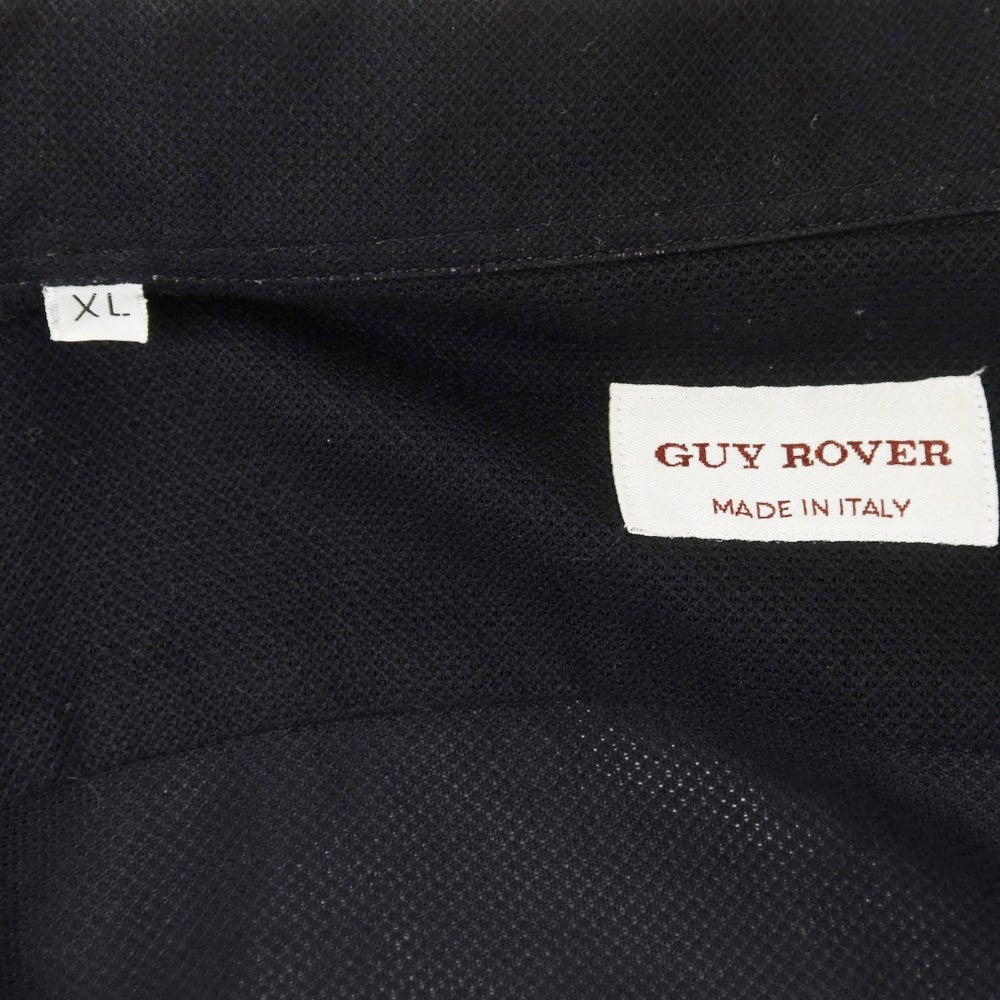 【中古】ギローバー GUY ROVER コットン カジュアルシャツ ブラック【サイズXL】【BLK】【S/S/A/W】【状態ランクB】【メンズ】【759288】